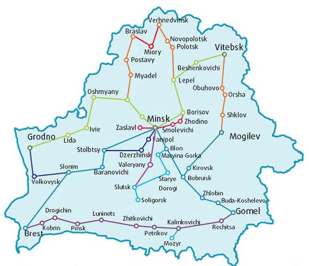 DWDM Network Construction Scheme map_erspd