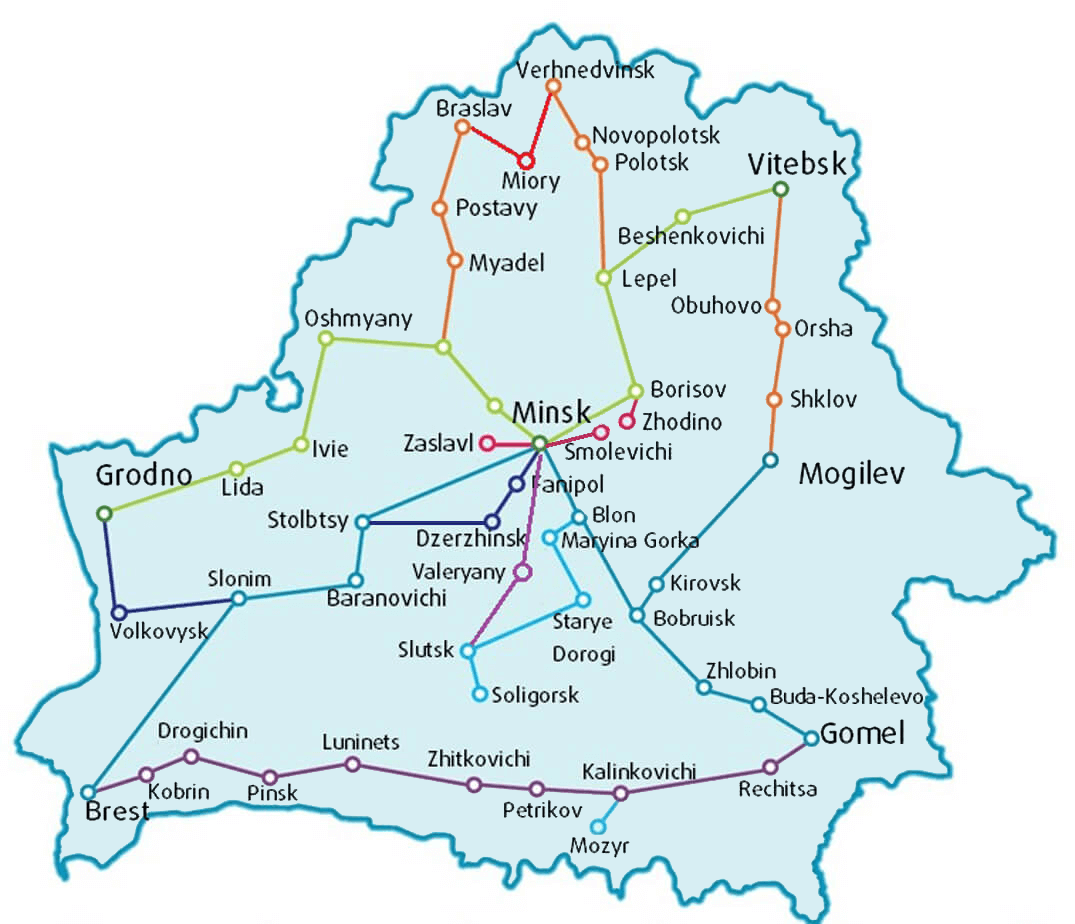 DWDM Network Construction Scheme map_erspd